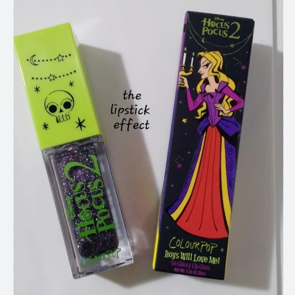 🌟HP🌟BOYS WILL LOVE ME! Colourpop Hocus Pocus 2 Lip Gloss NWT
